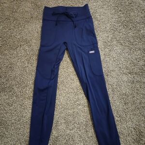 Figs Women's Leggings in Deep Blue